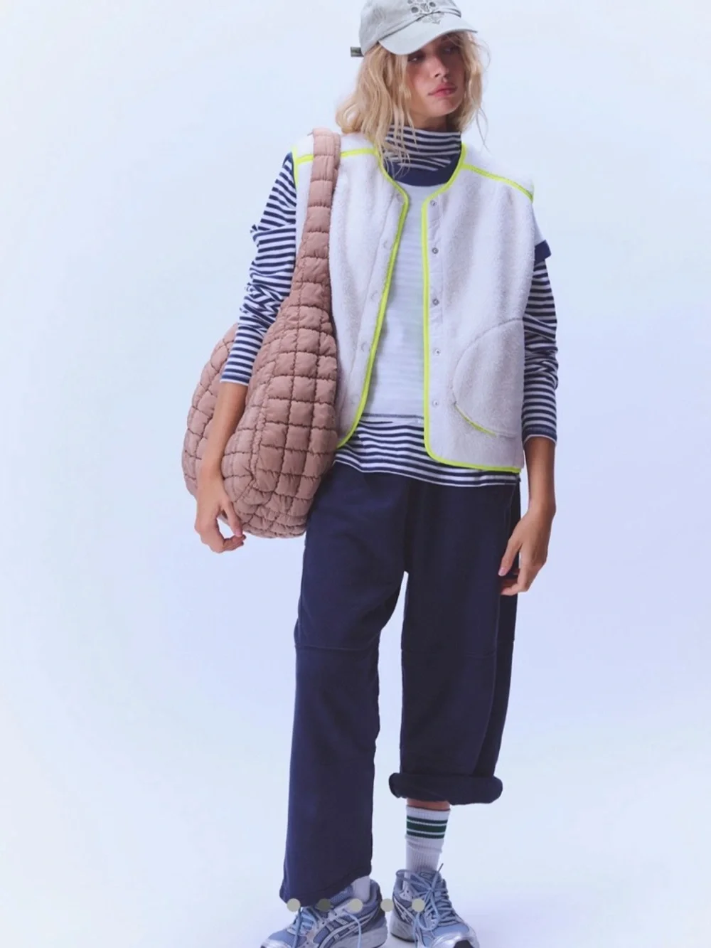 NWT FREE PEOPLE KEEP IT COZY FLEECE VEST - Picture 9 of 10